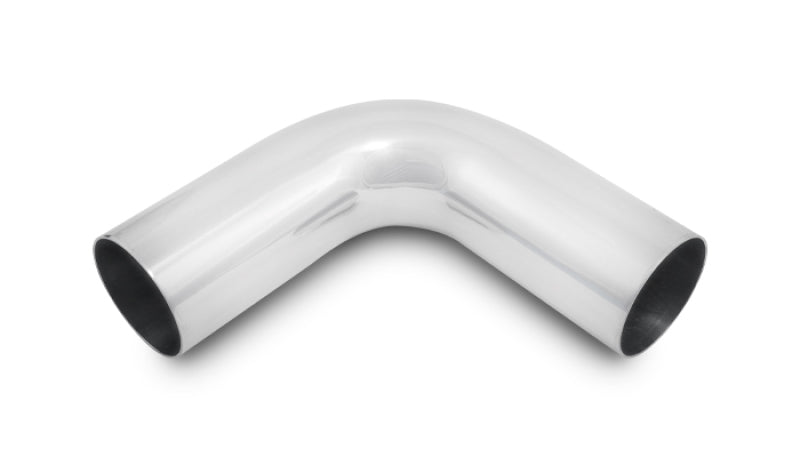 Vibrant .75in OD Universal Aluminum Tubing (90 Degree Bend) - Polished