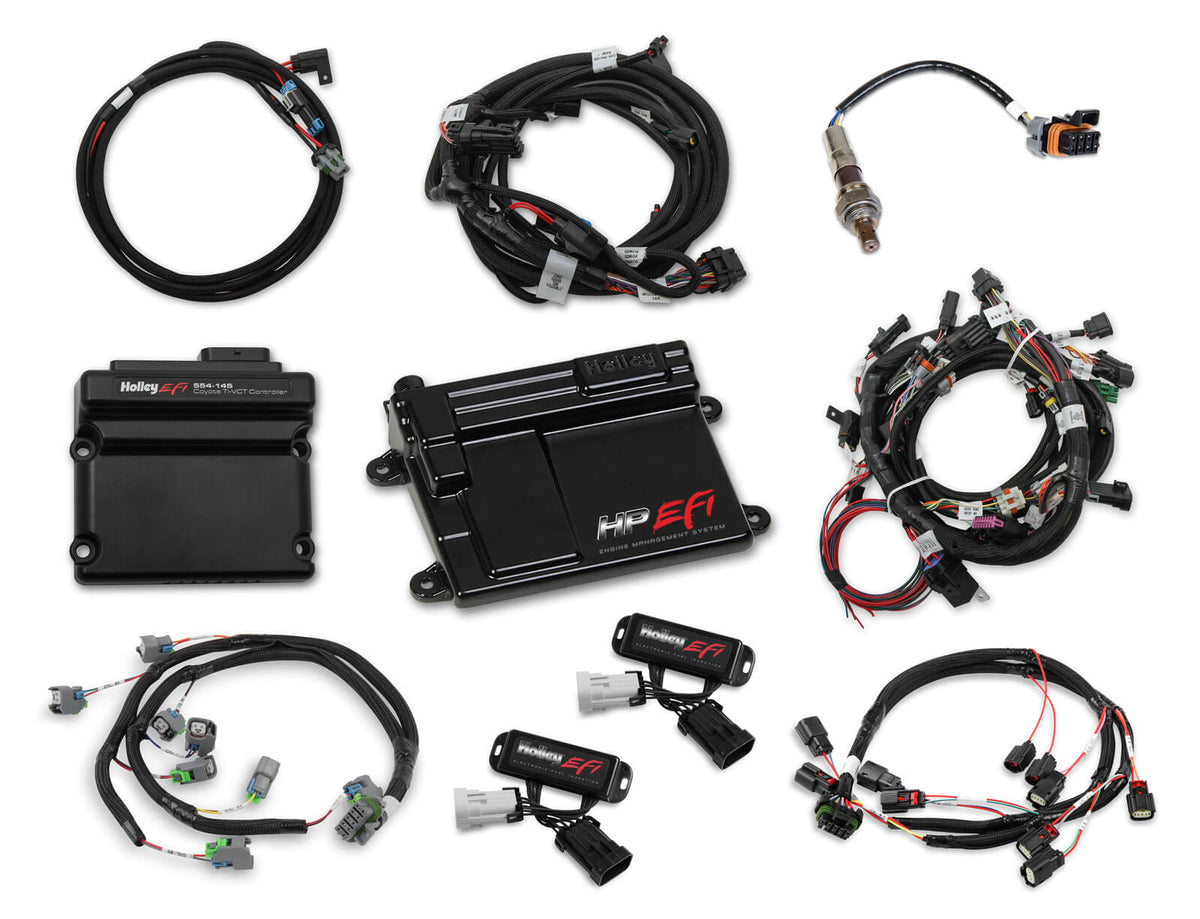 2011-2012 Ford Coyote TI-VCT HP EFI ECU Kit, NTK O2, Uscar INJ