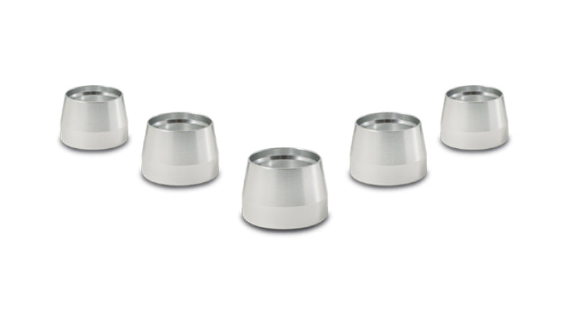 Vibrant -6AN PTFE Hose Olive Inserts - 5pk