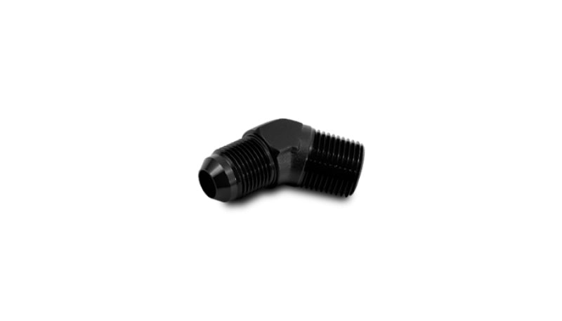 Vibrant 45 Degree Adapter Fitting (AN to NPT) -6AN x 1/8in NPT
