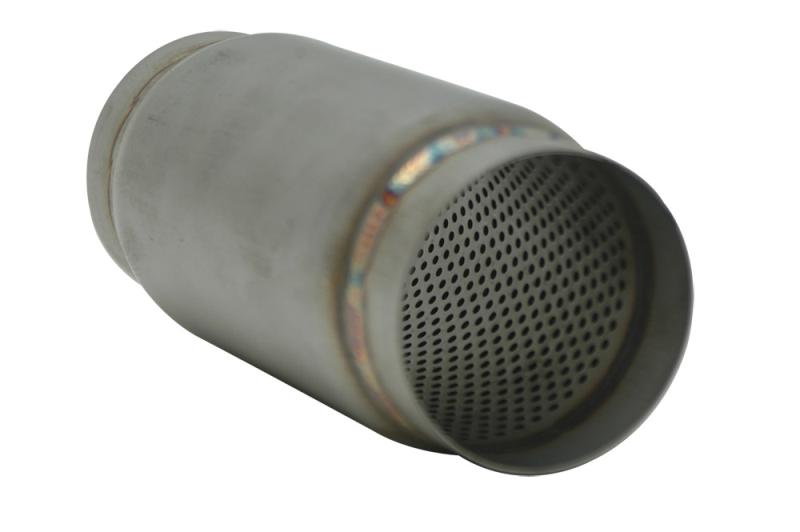 Vibrant SS Race Muffler 5in inlet/outlet x 5in long