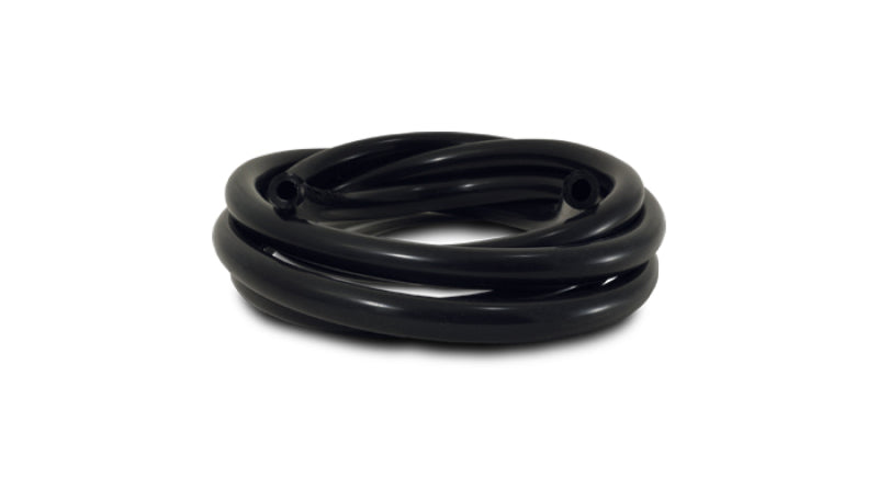 Vibrant 1/8 (3.2mm) I.D. x 50 ft. Silicon Vacuum Hose - Black