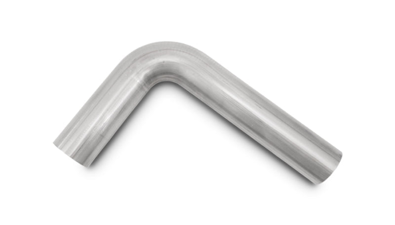Vibrant 1.875in O.D. T304 SS 90 deg Mandrel Bend 4in x 12in leg lengths (1.875in Centerline Radius)