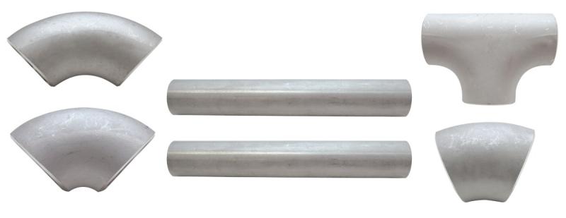 Vibrant 1.5in Nom. Schedule-10 T304 SS Straight Pipe 12in long