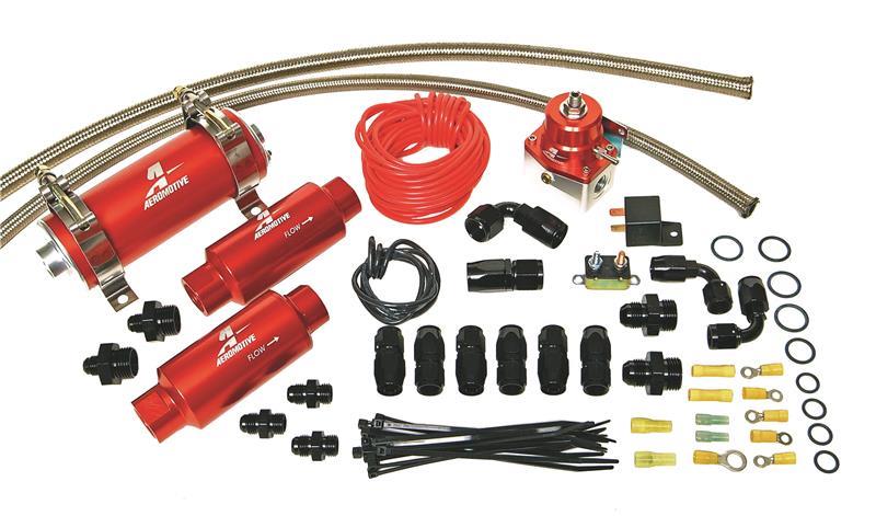 Aeromotive Belt Drive Pump Kit (P/N 11105) w/Gilmer Pulley and Mounting Bracket