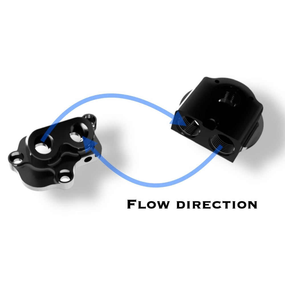 BPS Remote Oil Filter Mount
