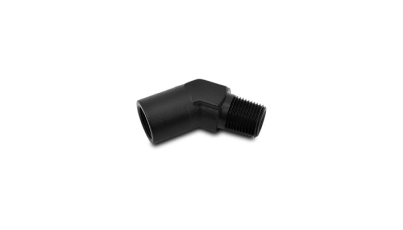 Vibrant 1/4in NPT Female to Male 45 Degree Pipe Adapter Fitting