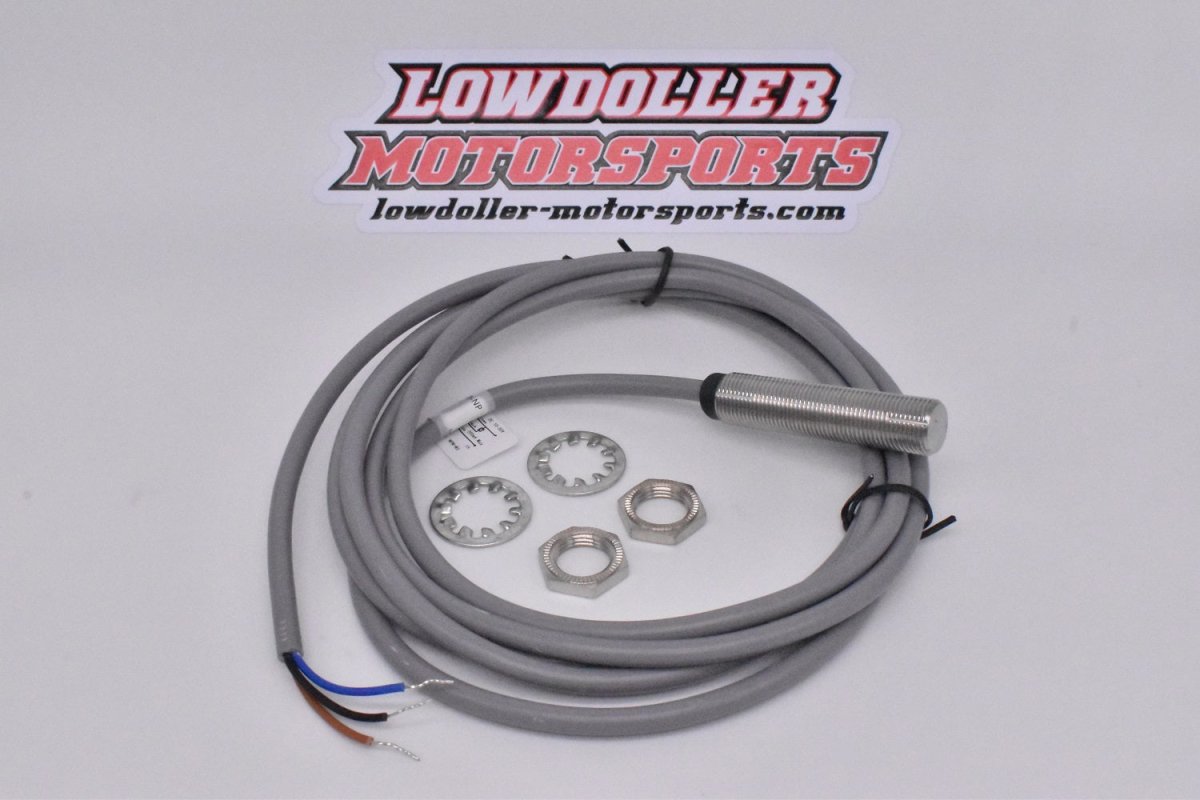 Driveshaft Speed Sensor, Hall Effect, M12 Flush Mount PN: 1520012