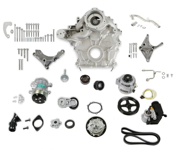 Holley Godzilla High-Mount Complete Accessory Drive Kit