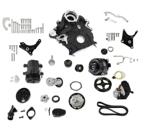 Holley Godzilla High-Mount Complete Accessory Drive Kit
