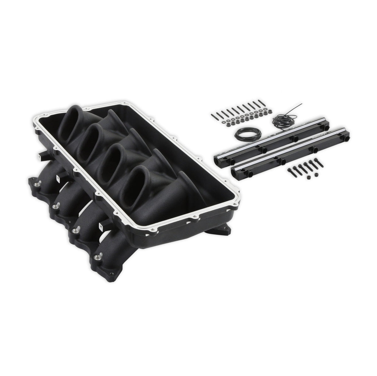 Holley HI-Ram Base Intake Manifold Coyote BLACK