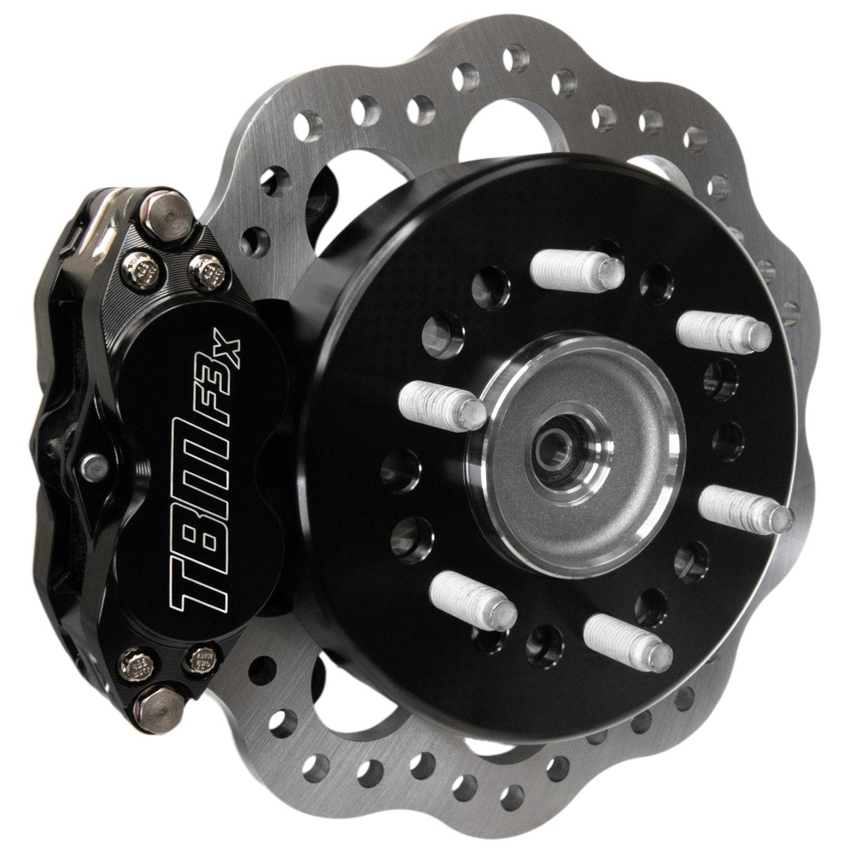 TBM 2015-25 F-150 Rear Drag Race Brake Kit (Stock Housing Ends) 003-0342