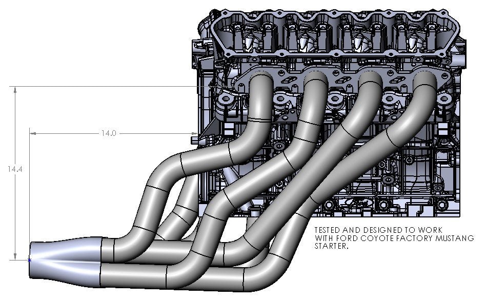 Ultimate Headers Mustang Godzilla Swap Headers 432011