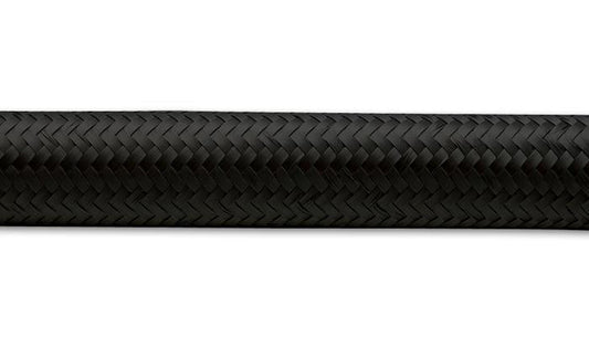 Vibrant -20 AN Black Nylon Braided Flex Hose (20 foot roll)