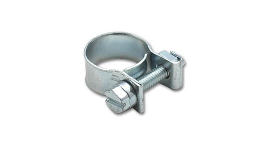 Vibrant Fuel Injector Style Mini Hose Clamps 13-15mm clamping range Pk of 10 Zinc Plated Mild Steel