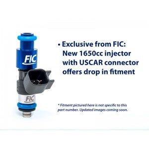 1650cc FIC Fuel Injector Clinic Injector Set for Mustang GT (2005-2016 )/GT350 (2015-2016)/ Boss 302 (2012-2013)/Cobra (1999-2004) (High-Z)