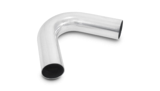 Vibrant 2in O.D. Universal Aluminum Tubing (120 degree Bend) - Polished