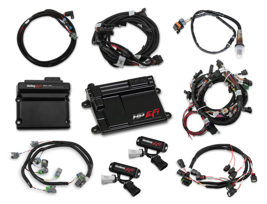 2011-2012 Ford Coyote TI-VCT HP EFI ECU Kit, Bosch O2, Uscar INJ