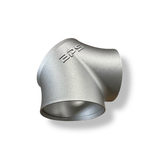 3.5" Dual to 4" Single Aluminum Merge