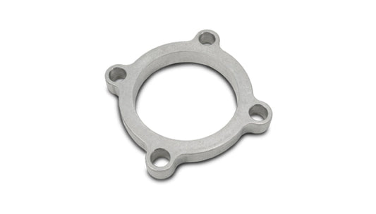 Vibrant GT series / T3 Turbo Discharge Flange (4 Bolt) with 2.5in Inlet I.D. T304 SS 1/2in Thick