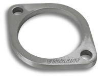 Vibrant 2-Bolt T304 SS Exhaust Flange (3in I.D.)