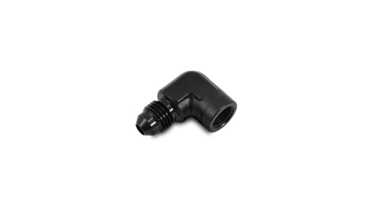Vibrant -4AN to 1/8in NPT 90 Degree Adapter Fitting