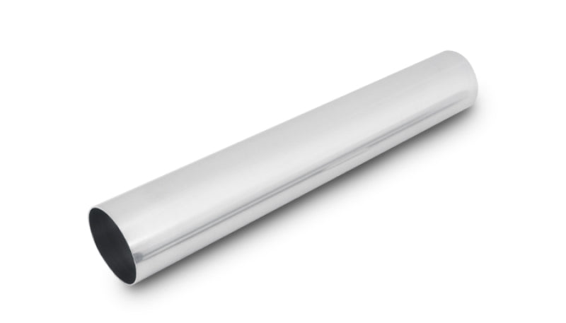 Vibrant 4.5in OD T6061 Aluminum Straight Tube 18in Long - Polished