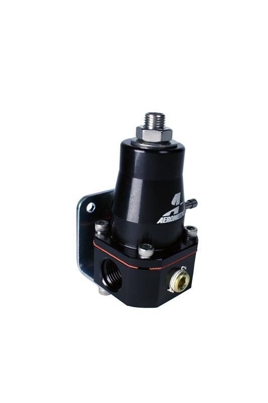 Aeromotive Adjustable Regulator Billet EFI Bypass - (2) -6 Inlets/(1) -6 Return - Black