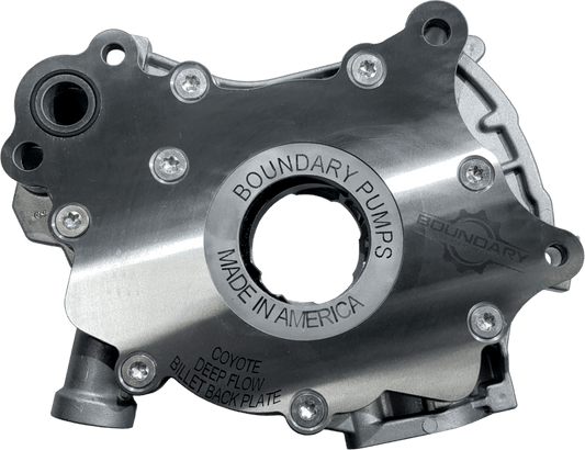 Boundary 11-17 Ford Mustang F150 5.0L Coyote MartenWear Oil Pump Assembly w/Billet Back Plate