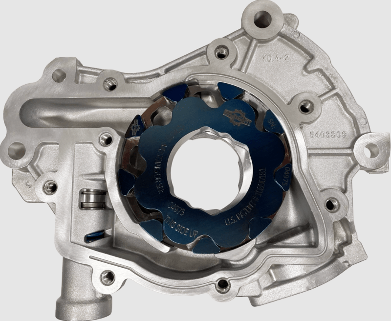 Boundary 2024+ Ford Coyote V8 Billet Dual Rotor Gear Treated Oil Pump Assembly w/ Billet Back Plate
