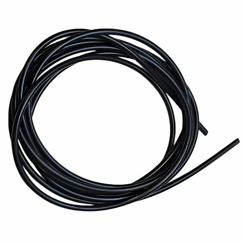 BPS 1/4in (6mm) OD Push To Connect Nylon Tubing 10 foot length (Black)