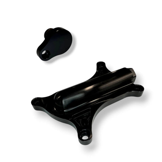 BPS 2020+ Ford 7.3L Godzilla Oil Cooler Delete & Coolant Block-Off Kit