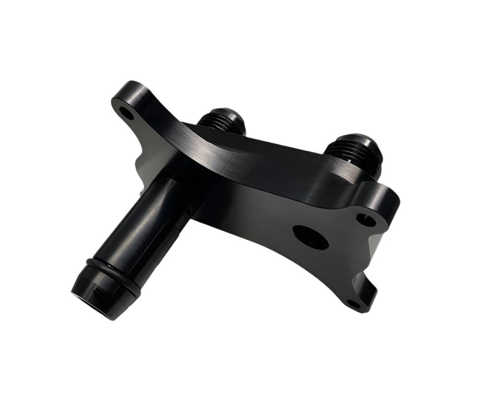 BPS 2020+ Ford 7.3L Godzilla Oil Cooler Relocation Adapter