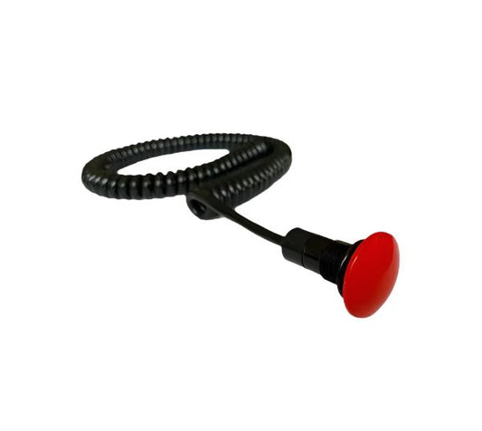 BPS Momentary Push Button W/ Spiral Cord