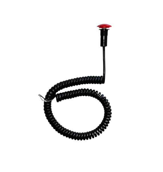 BPS Momentary Push Button W/ Spiral Cord
