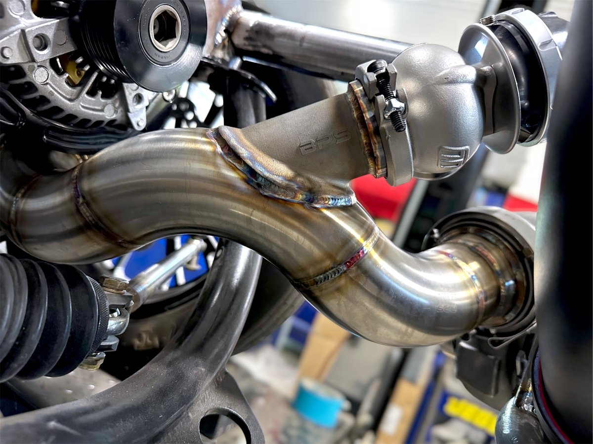 BPS Stainless Wastegate Merge