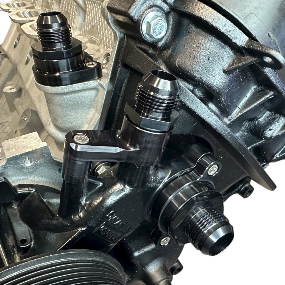 BPS Water Pump Inlet Fitting (2011-2020 Mustang)