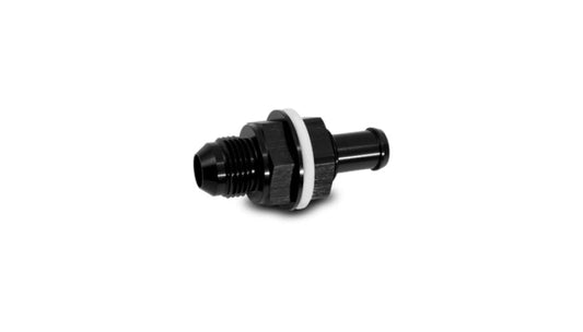 Vibrant Bulkhead Fuel Cell Adapter -8AN Male Flare x 1/2in Barb