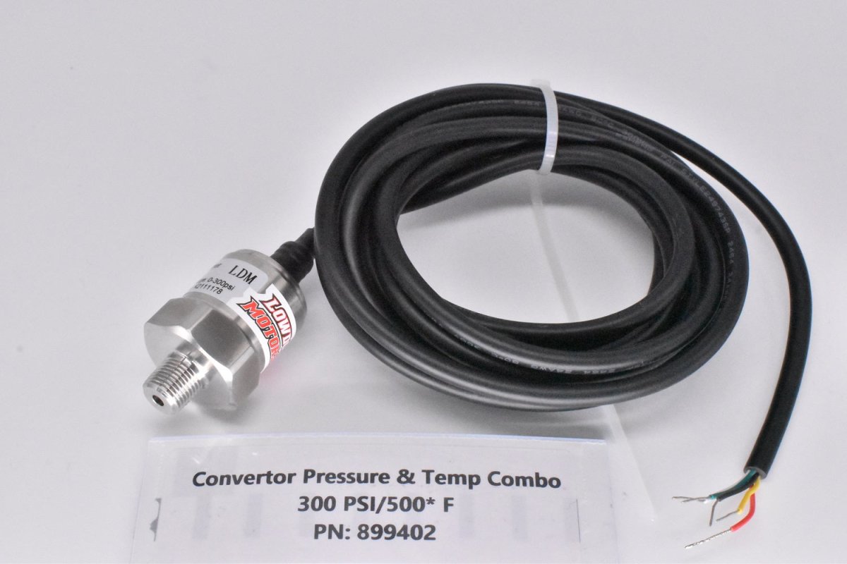 Converter Pressure & Temperature Combo Sensor 300 PSI / 500°F PN: 899402