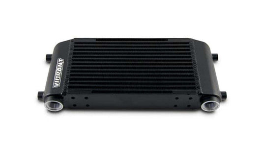Vibrant Single Pass Oil Cooler Assembly 6in x 10in x 2in