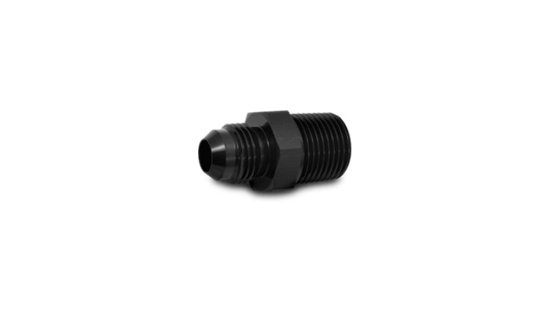 Vibrant -4AN to 1/8in NPT Straight Adapter Fitting - Aluminum