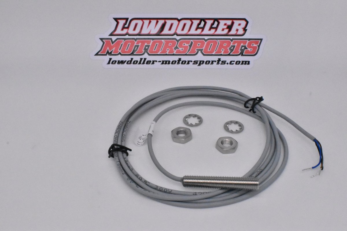Driveshaft Speed Sensor, Hall Effect, 5/16"-24 Flush Mount (Strange Ultra Case) PN: 1520156