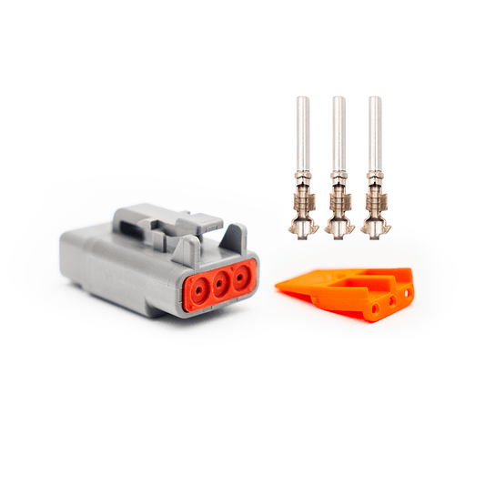 DTM 3-Way Connector Kit - Male