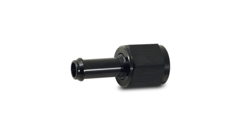 Vibrant Female -8AN to 3/8in Hose Barb Straight Aluminum Adapter Fitting