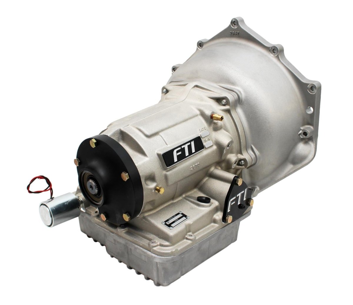 FTI Powerglide Transmission Level 5.5 - 2200HP - Aftermarket Case - Short - Pro Transbrake - GM Bell