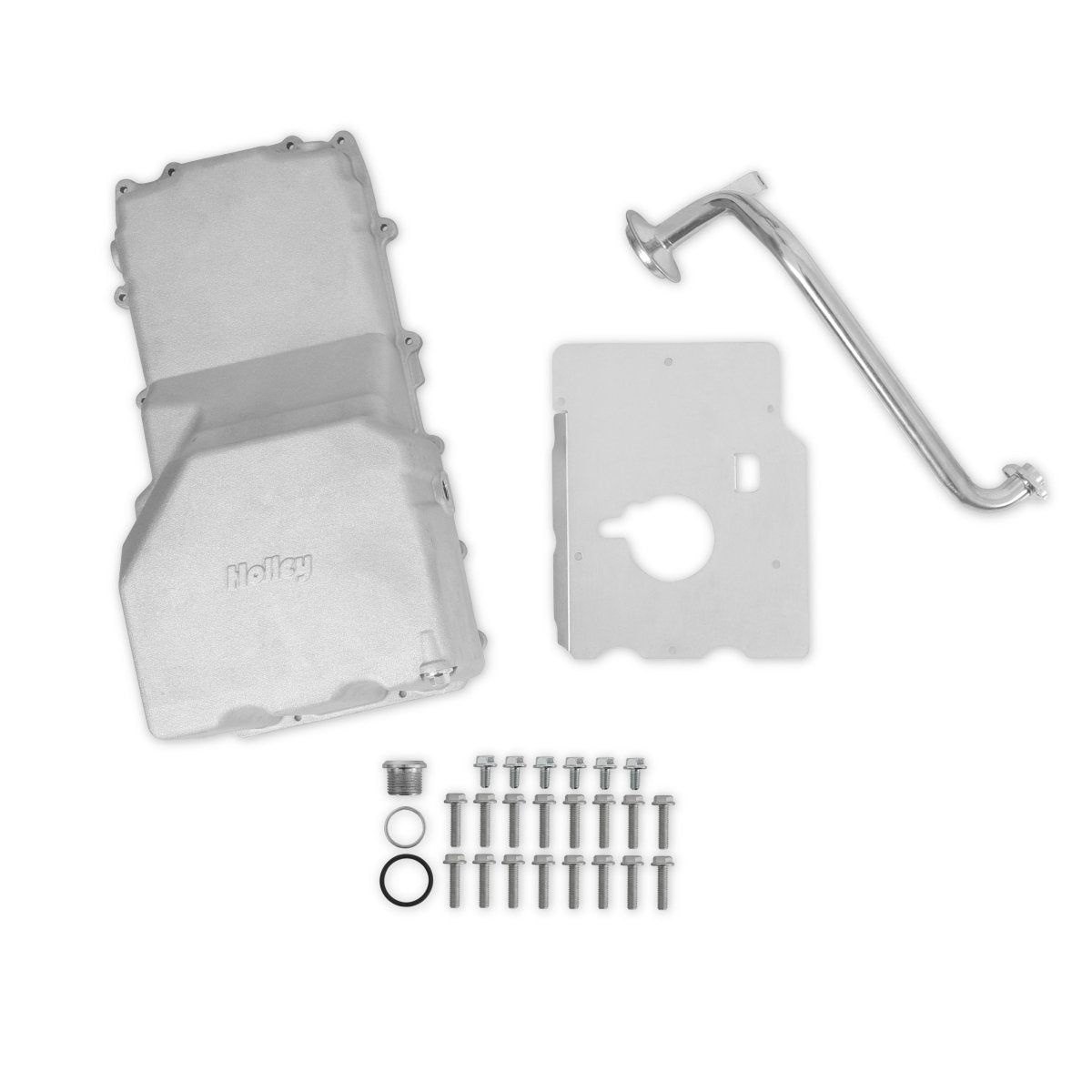 Holley Cast Aluminum Rear Sump Oil Pan - Ford Coyote Swap (Fox Body / SN95)