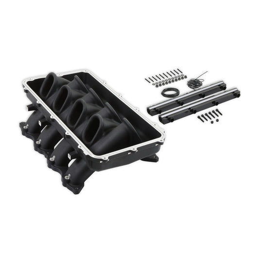 Holley HI-Ram Base Intake Manifold Coyote BLACK