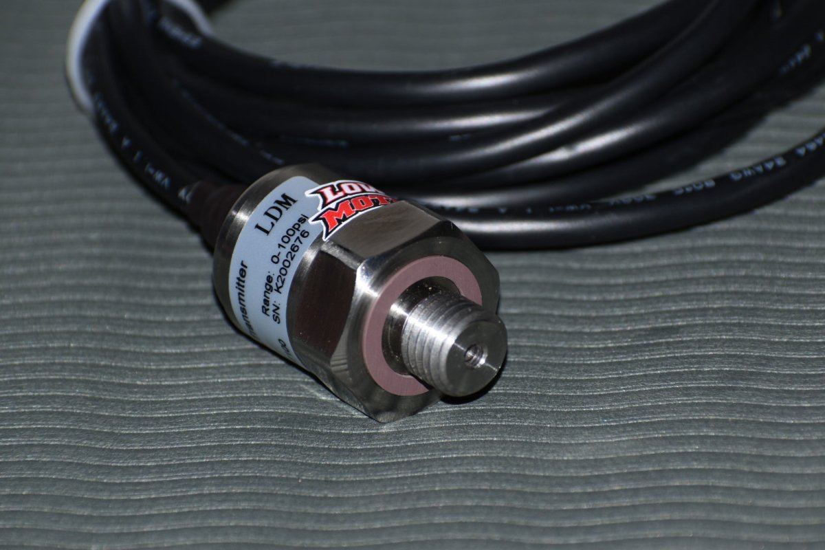 M12 x 1.5 Coolant Pressure & Temperature Combo Sensor 100 PSI / 500°F PN: 899401
