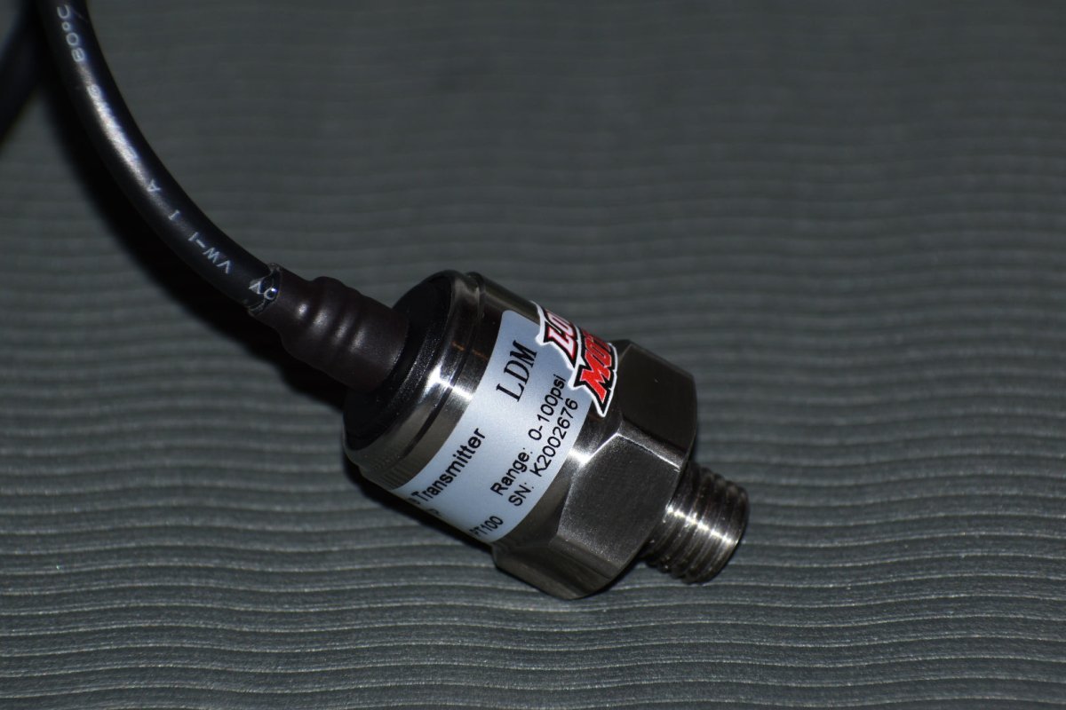 M12 x 1.5 Coolant Pressure & Temperature Combo Sensor 100 PSI / 500°F PN: 899401