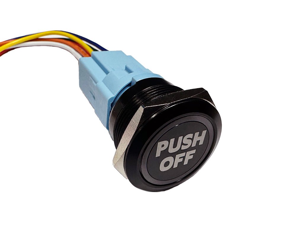 Push Off 25mm Latching Button
